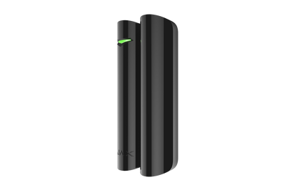 AJAX Security - DoorProtect Plus Jeweller - Black Indoor Opening Detector with Shock and Tilt Sensors | AJAX-DP-PLUS-INDR-B