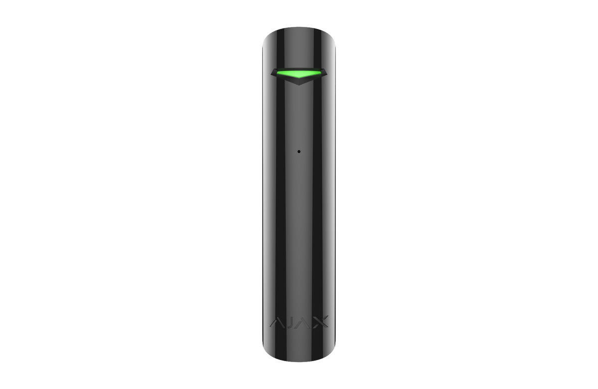 AJAX Security - GlassProtect Jeweller - Black Wireless Indoor Glass Break Detector | AJAX-GP-INDR-B