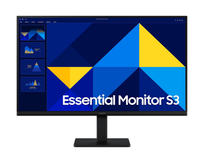 SAMSUNG LS27D300GA 27'' FHD IPS Monitor; Borderless Design; 16:9; 1000:1; 1920 X 1080; Max 100Hz; 5GTG ms; 178°/178° viewing ang