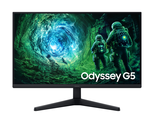 Samsung LS27FG530 27'' Odyssey G5 QHD Monitor; 16:9; 2560x1440 resolution; 200Hz; 1000:1 Static; 1ms (MPRT); 178°/178° Viewing
