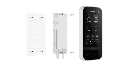 AJAX Security - White Wireless Keypad Touch Screen | AJAX-KP-TS-W