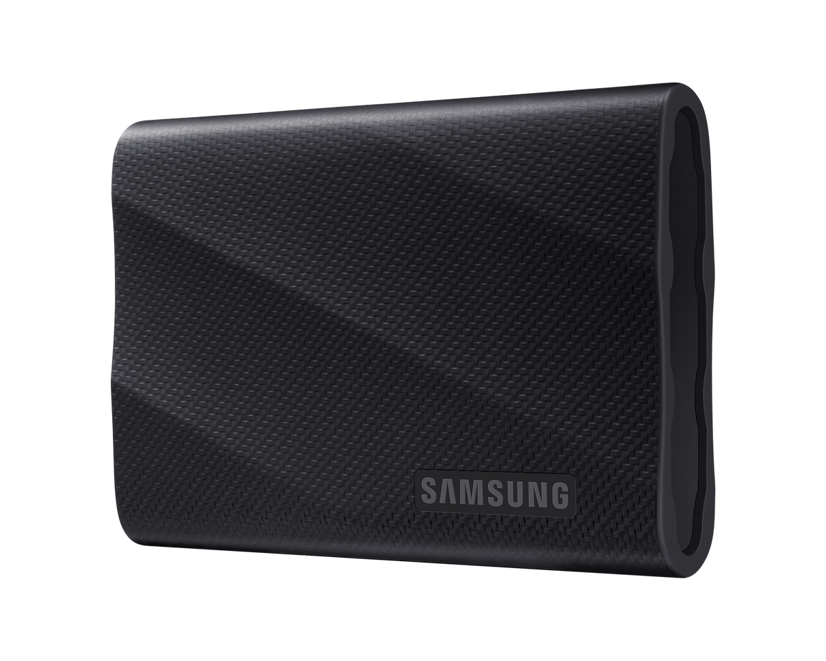 Samsung MU-PG4T0BW T9 Portable SSD 4 TB; Transfer speed up to 2000 MB/s; Write Speed up to 1950MB/s; USB 3.2 (Gen2x2; 20Gbps); A