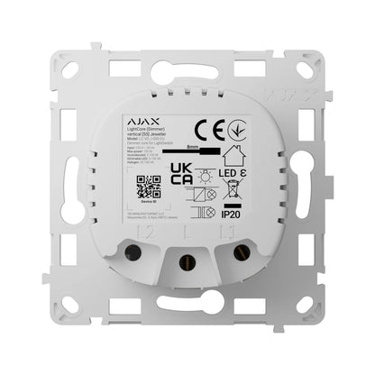 AJAX Security - LightCore (Dimmer) Smart Switch, SoloButton not included | AJAX-LC-DIM