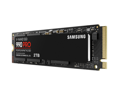 SAMSUNG MZ-V9P2T0BW 990 PRO 2 TB NVMe SSD - Read Speed up to 7450 MB/s; Write Speed to up 6900 MB/s; Random Read up to 1400000 I