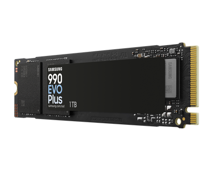 SAMSUNG MZ-V9S1T0BW 990 EVO Plus 1TB NVMe SSD - Read Speed up to 7150 MB/s; Write Speed to up 6300 MB/s; Random Read up to 850;0