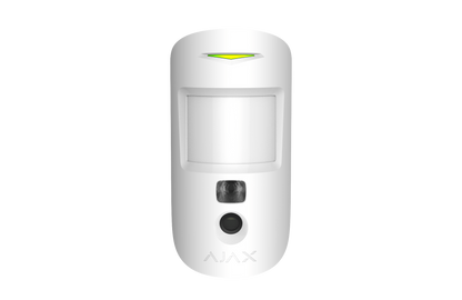 AJAX Security - MotionCam Jeweller - White Wireless Indoor Motion Detector with Photo Camera | AJAX-MC-INDR-W
