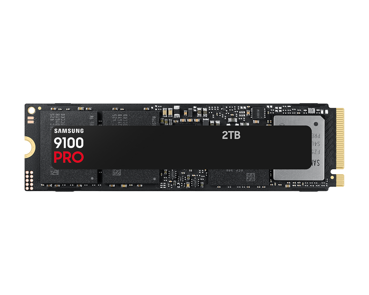 SAMSUNG MZ-VAP2T0BW 9100 PRO 2 TB NVMe SSD - Read Speed up to 14 700 MB/s; Write Speed to up 13 300 MB/s; Random Read up to 1 85