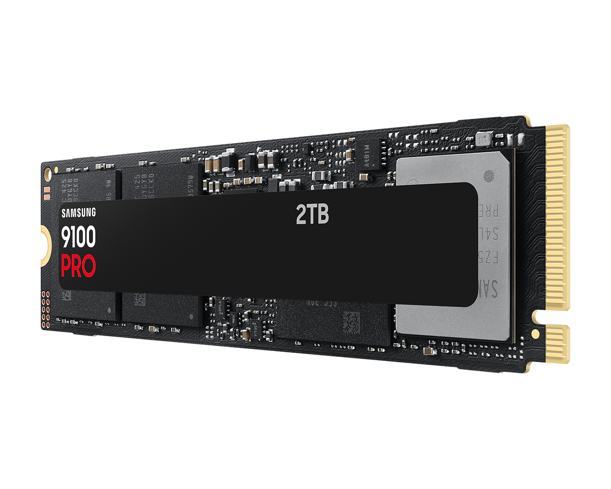 SAMSUNG MZ-VAP2T0BW 9100 PRO 2 TB NVMe SSD - Read Speed up to 14 700 MB/s; Write Speed to up 13 300 MB/s; Random Read up to 1 85
