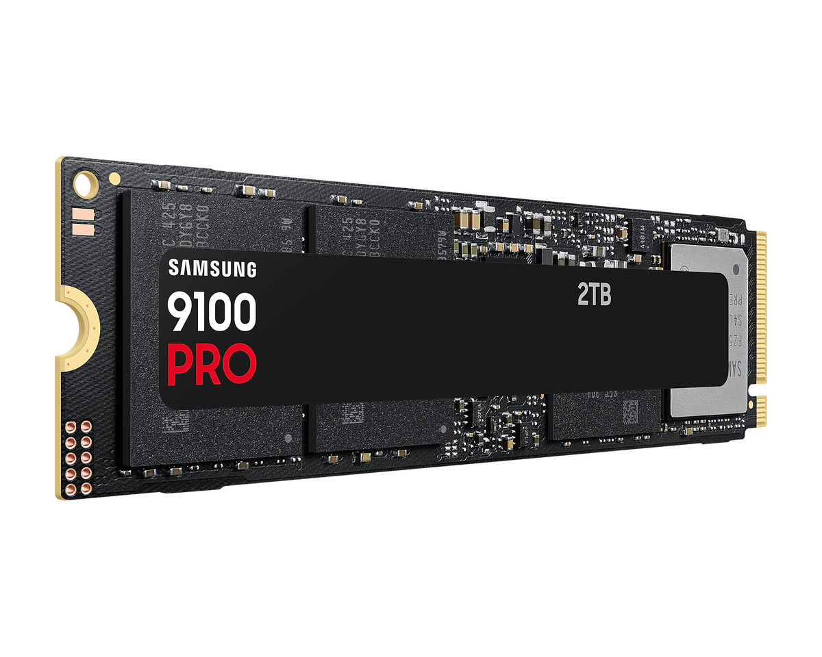 SAMSUNG MZ-VAP2T0BW 9100 PRO 2 TB NVMe SSD - Read Speed up to 14 700 MB/s; Write Speed to up 13 300 MB/s; Random Read up to 1 85
