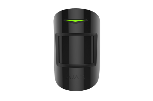 AJAX Security - MotionProtect Plus - Black Wireless Pet Immune Indoor Motion Detector + Thermal Filter Tech | AJAX-MP-PLUS-INDR-
