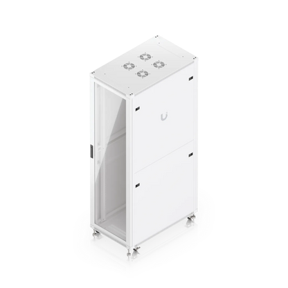 Ubiquiti Floor Standing Glass Door Server Cabinet | UACC-Rack-42U-1000-G