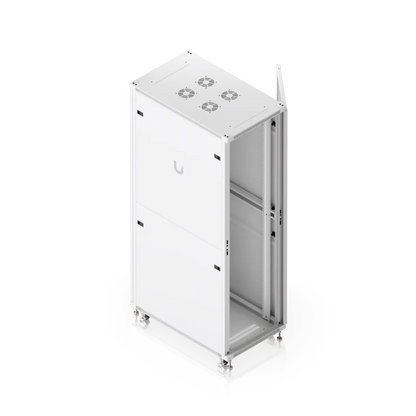 Ubiquiti Floor Standing Glass Door Server Cabinet | UACC-Rack-42U-1000-G