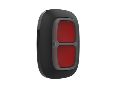 AJAX Security - DoubleButton Jeweller - Double Black Wireless Smart Button for Panic and Control Modes | AJAX-PB-DOUBLE-B