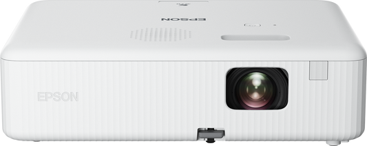 Epson 3000lm WXGA 1280x800 16:10 Lamp USB HDMI Wifi Optional NoBag White HomeOffice
