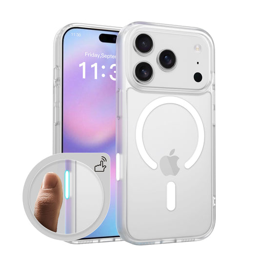 Tuff-Luv - MagCrystal Magnetic Magsafe Case Compatible With iPhone 18 Pro - Clear
