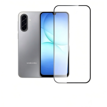 Tuff-Luv - 2.5D Full Screen Tempered Glass Compatible With Samsung Galaxy A18