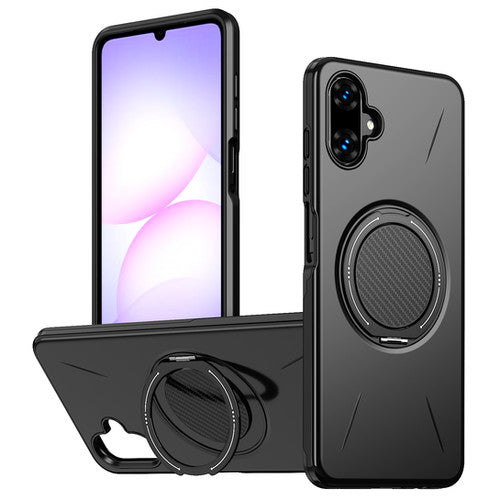 Tuff-Luv - FlexStand Adjustable Stand Case Compatible With Samsung Galaxy A08 – Black