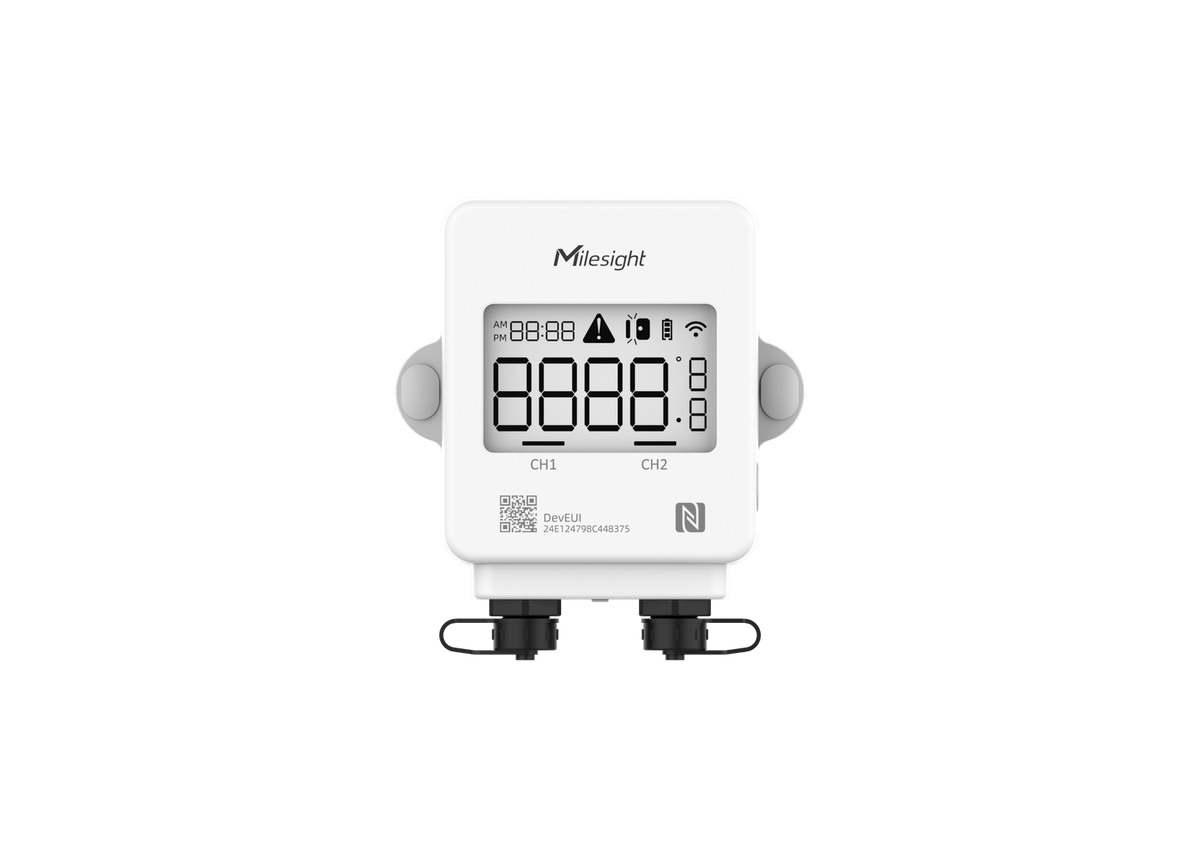 Milesight Temperature Sensor (Probes sold Separately) - MLS-SNSR-SP11-A / B / FG