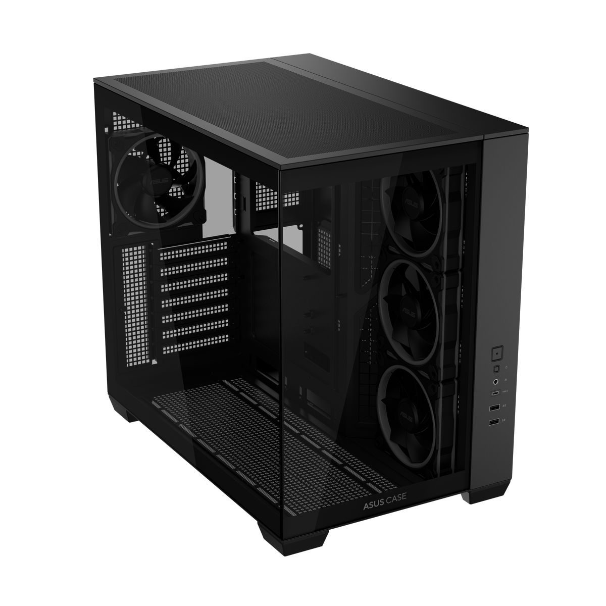 Asus A32 PLUS ARGB ATX Gaming Chassis – Black