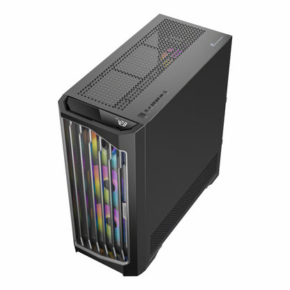 Antec Performance FT1 E-ATX |ATX |M-ATX | ITX ARGB Full-Tower Gaming Chassis - Black