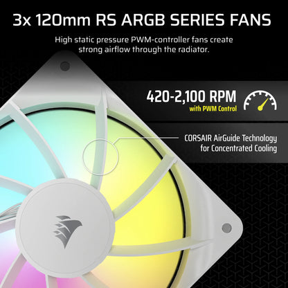 Corsair NAUTILUS 240 ARGB; 240mm Radiator; Liquid CPU Cooler;Intel® LGA 1851/1700; AMD® AM5/AM4