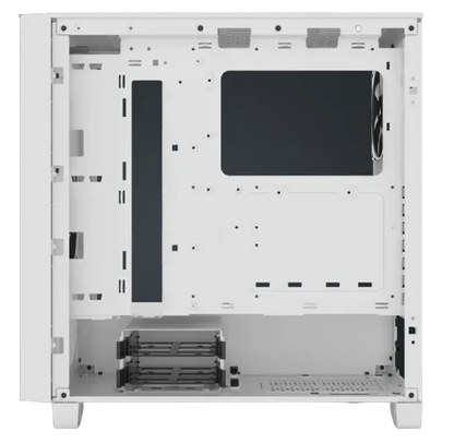 3000D AIRFLOW White Mid-Tower PC Case; 2x 3.5'' | 2x 2.5'' Drive Bays; Up to 360mm Radiator compatible; 2x 120mm fan incl