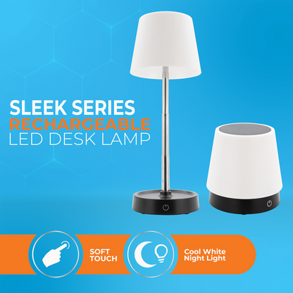 Switched Sleek Series Rechargeable LED Desk Lamp