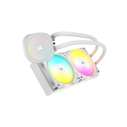 Corsair NAUTILUS 240 ARGB White; 240mm Radiator; Liquid CPU Cooler; Intel® LGA 1851/1700; AMD® AM5/AM4
