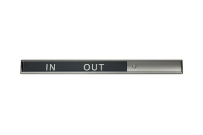 SIGN FRAME 50 x 600mm IN/OUT SLIDE & MESSAGE STRIP
