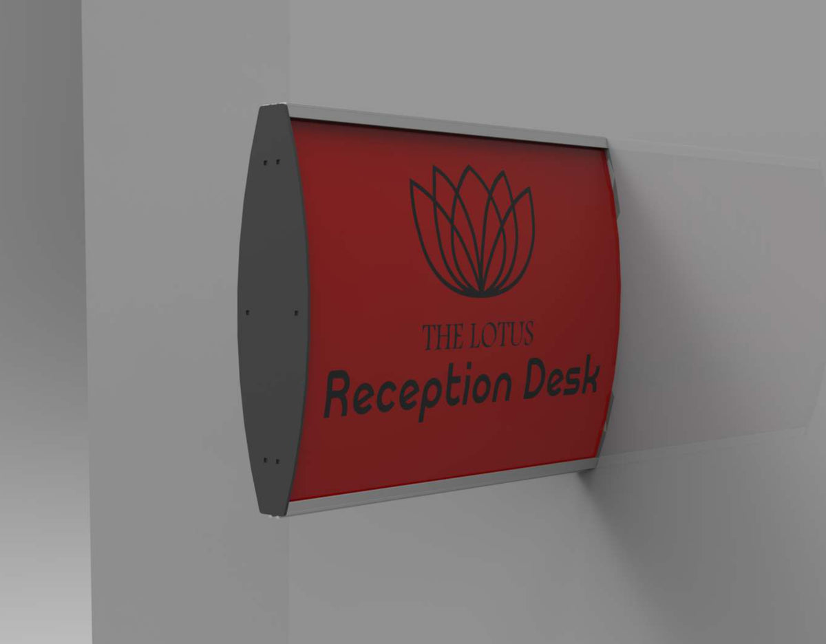 SIGN FRAME 420x300mm (A3) DBL SIDED WALL MOUNTED