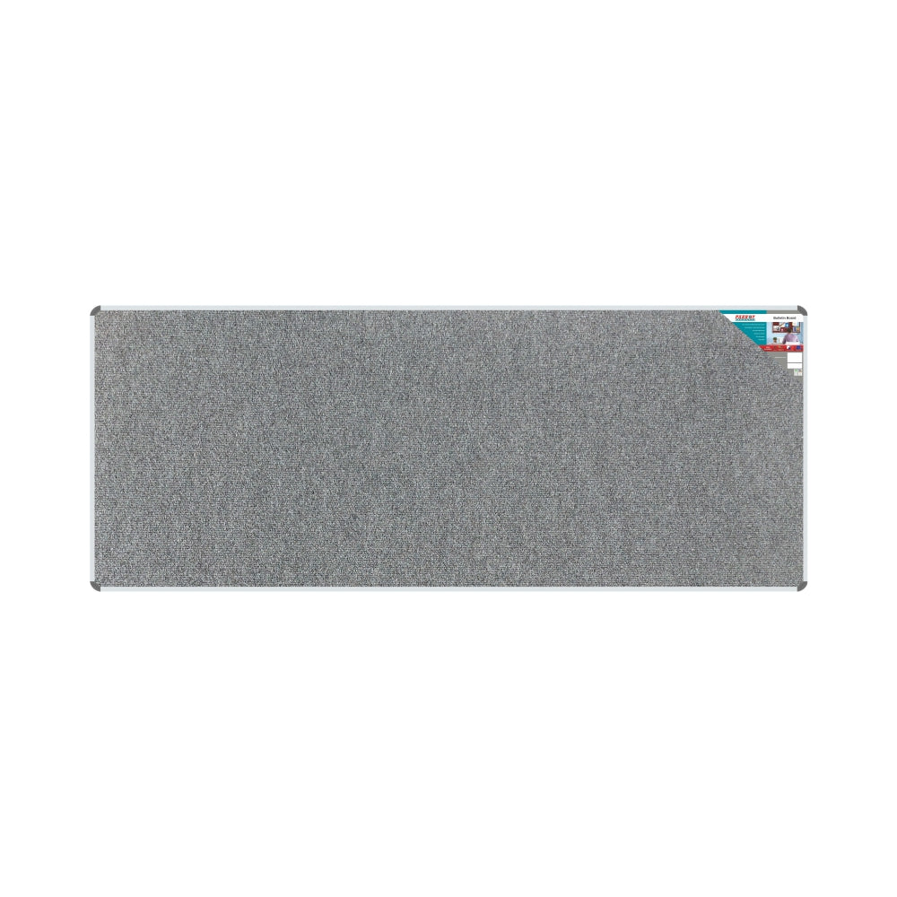 BULLETIN BOARD RIBBED ALUM FRAME 3000*1200MM LAUREL