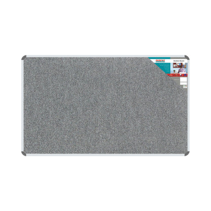 BULLETIN BOARD RIBBED ALUM FRAME 1500*900MM LAUREL