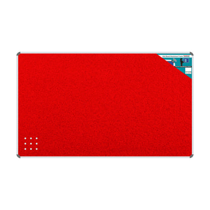 INFO BOARD ALUMINIUM FRAME 2400*1200MM RED