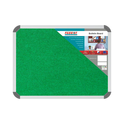 BULLETIN BOARD RIBBED ALUM FRAME 600*450MM PALM