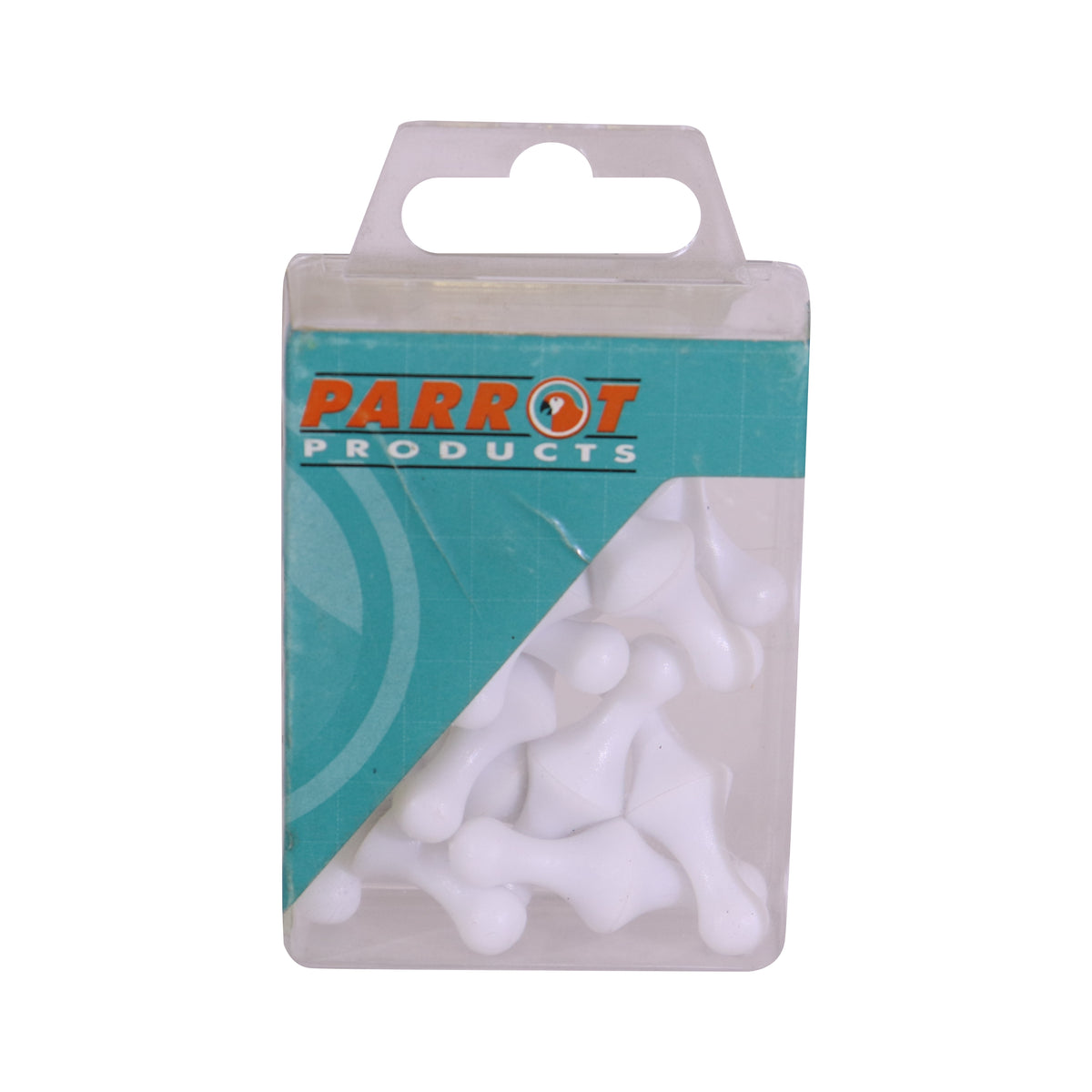 MAGNETS MAP PINS (25/BOX) WHITE 16mm