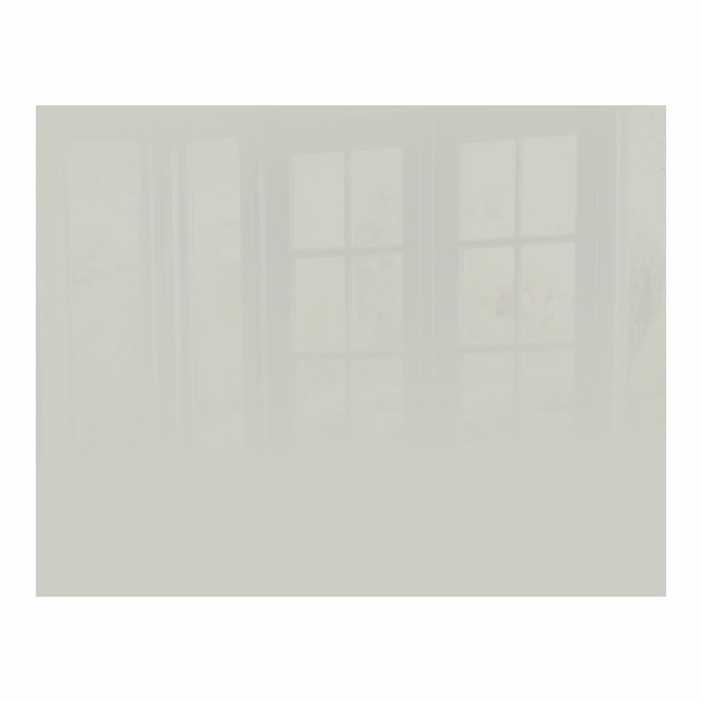 DECORATIVE GLASS WALL TILE 898MM X 700MM PAPYRUS WHITE