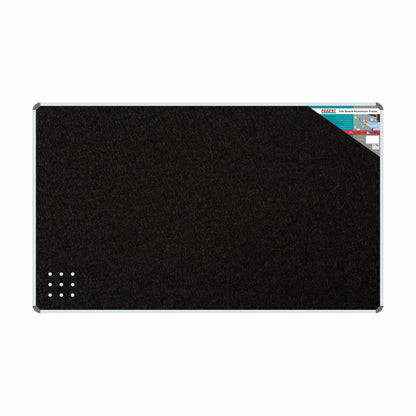 INFO BOARD ALUMINIUM FRAME 2400*1200MM BLACK