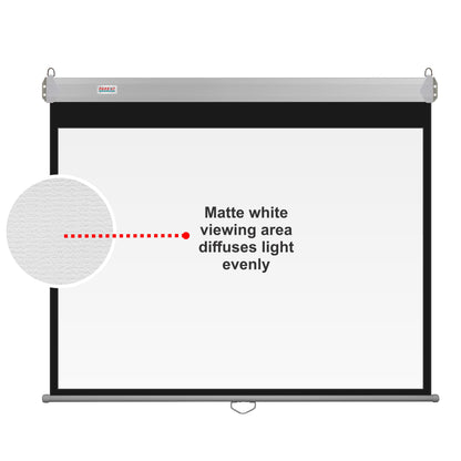 SCREEN PULLDOWN 3050*2310MM(View2950*2210mm) 4:3 SRC