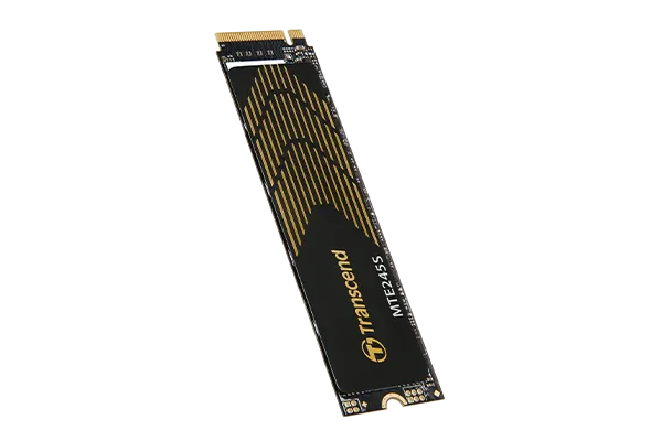 TRANSCEND 500GB MTE245S PCI-E GEN 4X4 M.2 NVMe 2280 SSD 3D TLC - 4800 MB/s Read 4000 MB/s Write - 300 TBW