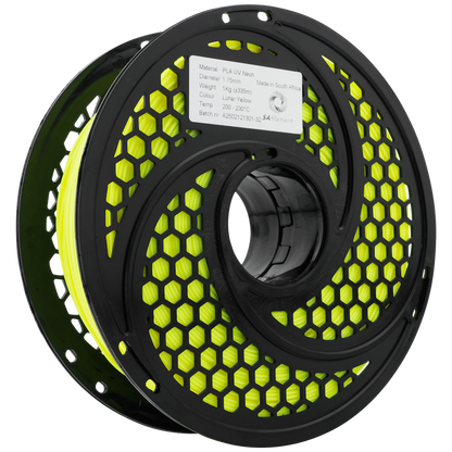 SA Filament PLA UV Neon Filament 1kg - Lunar Yellow