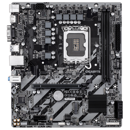 GIGABYTE Intel® H810 Chipset for LGA 1851; 2x DDR5; 1x M2; HDMI 1x VGA; mATX