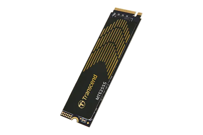 TRANSCEND 1TB MTE255S PCI-E GEN 4X4 M.2 NVMe 2280 SSD 3D NAND -7400 MB/s Read 5200 MB/s Write- Graphen Heat Spreader -600TBW