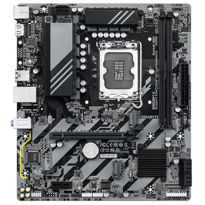 GIGABYTE Intel® B860 Chipset for LGA 1851; 2x DDR5; 2x M2; HDMI; mATX
