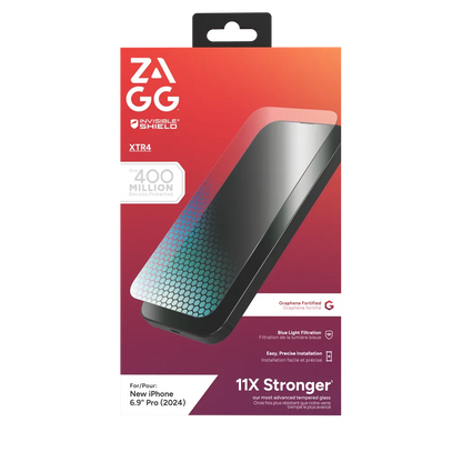 InvisibleShield Glass XTR4 Apple iP16 Pro Max Screen