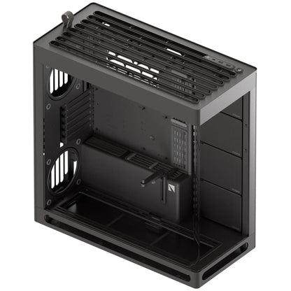 Aerocool HAVN HS 420 Base Edition Black EATX case - Supports up to 11 fans (0 incl) - 4x 3.5'' or 8x 2.5'' - 420mm Radiator.