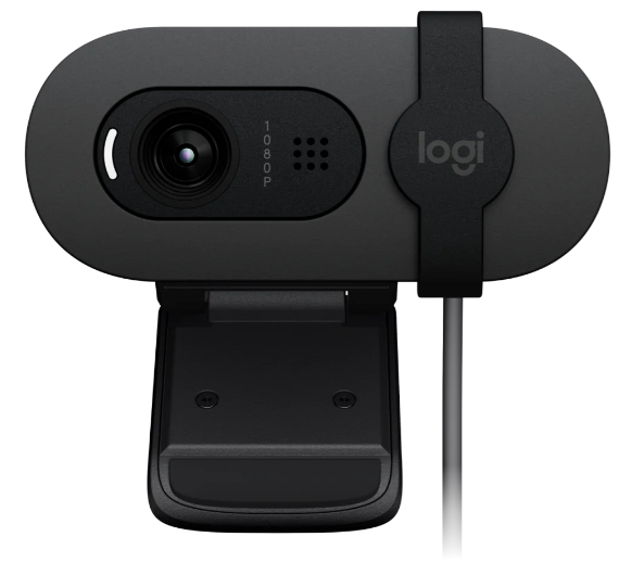 Logitech Brio 105 Full HD 1080p USB Webcam - Graphite