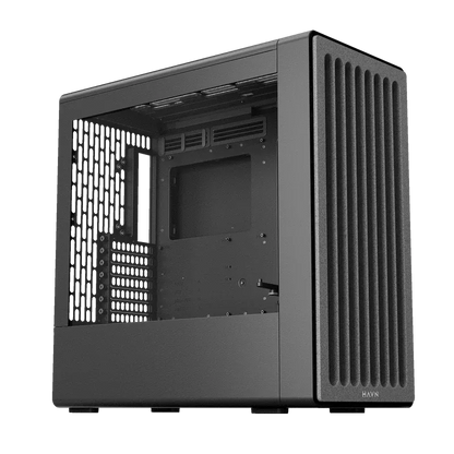 Aerocool HAVN BF 360 Black EATX case - Adjustable GPU Bracket - Supports up to 7 fans (0 incl) - 2x 3.5'' or 4x 2.5'' - 420mm Ra