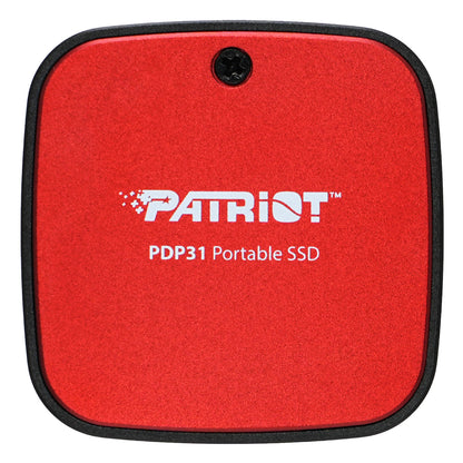 Patriot PDP31 1TB Type-C Portable SSD - Red / Black
