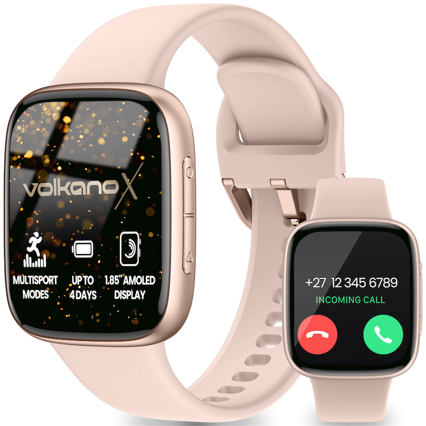 VolkanoX Solaris Series Fitness Smartwatch - Gold