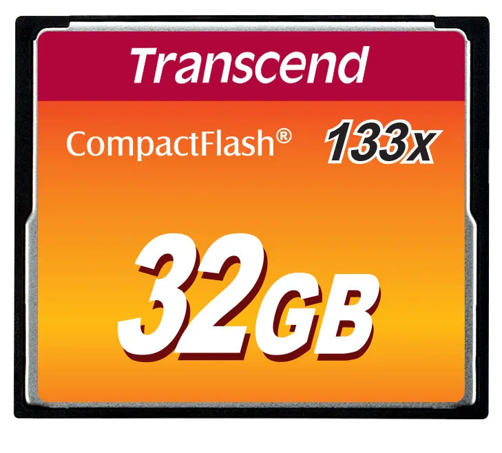 TRANSCEND 32GB COMPACT FLASH 133X